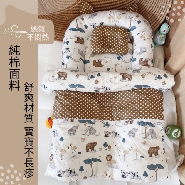 嬰兒床中床 防驚嚇嬰兒床：圖片 8