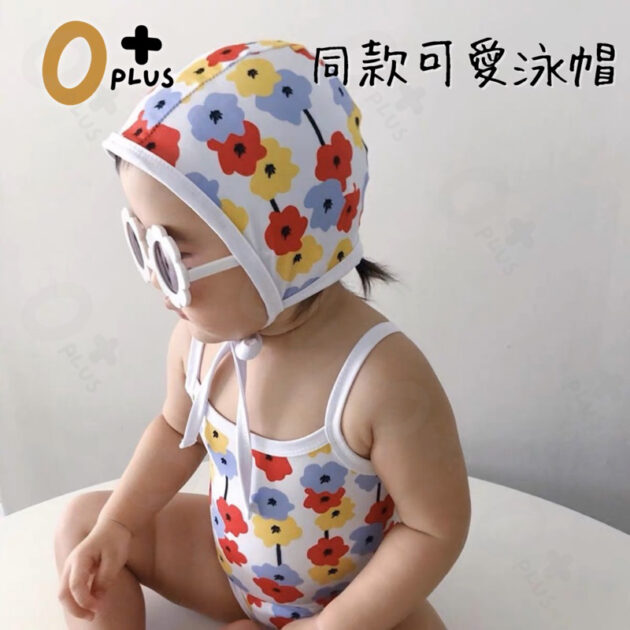 寶寶泳裝 附泳帽 兒童泳衣：圖片 3