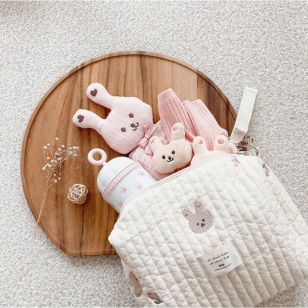 全棉刺繡媽媽 包尿布包 推車掛包：圖片 4