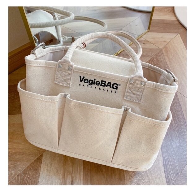 日本Vegiebag帆布大容量媽媽包：圖片 9