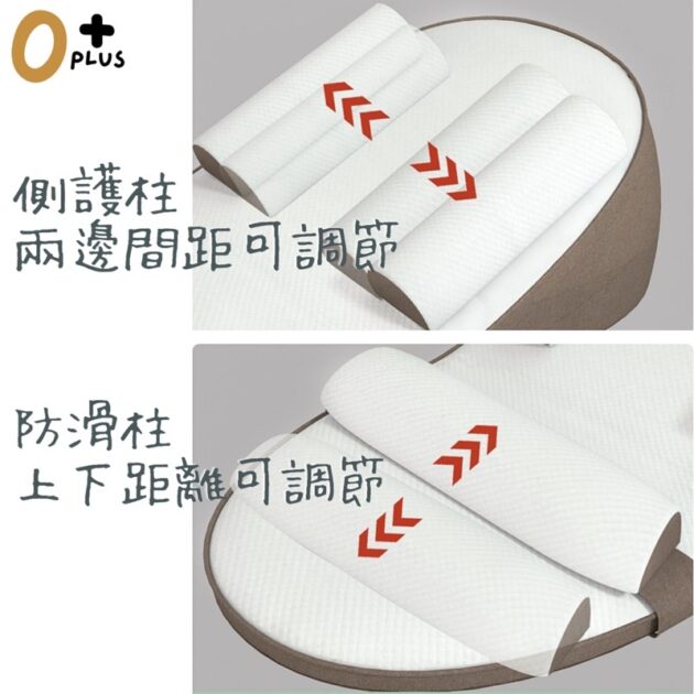嬰兒哺乳枕餵奶枕 可調角度斜坡防溢奶床：圖片 8