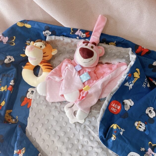 1 gift set客製迪士尼新生兒禮盒 安撫巾禮盒：圖片 9
