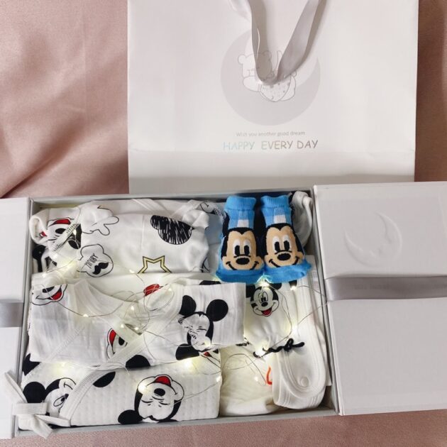 1 gift set客製米奇禮盒 滿月禮 初生嬰兒禮盒 賀禮：圖片 6