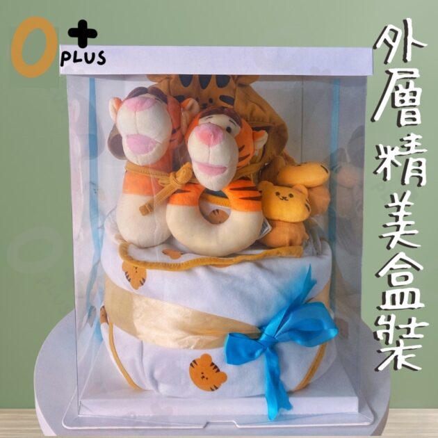 1 gift set客製尿布蛋糕 滿月禮 寶寶禮：圖片 7