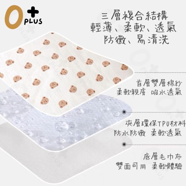 嬰兒隔尿墊 透氣嬰兒床保潔墊：圖片 3