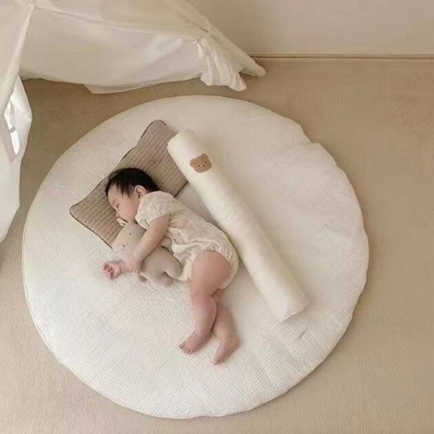小熊嬰兒固定枕 寶寶側睡腳跨枕：圖片 8