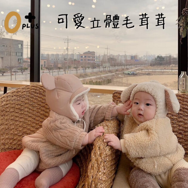 兒童保暖造型毛帽 寶寶毛帽：圖片 3