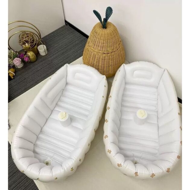 寶寶充氣浴盆 兒童浴盆：圖片 8