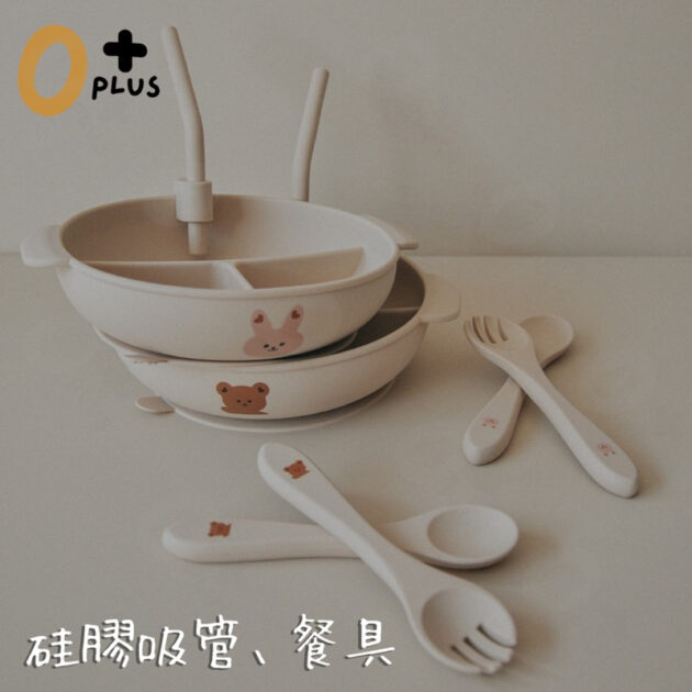寶寶矽膠吸盤碗 矽膠分隔餐盤 - Image 9