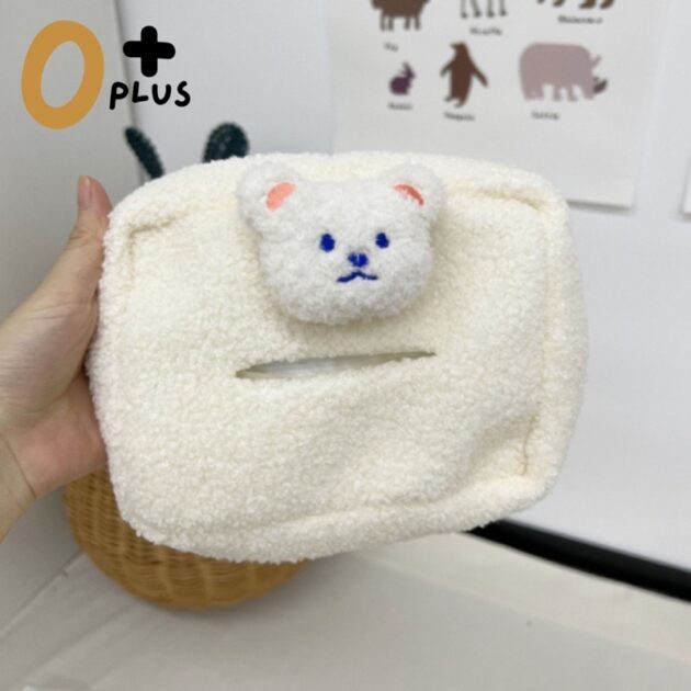 小熊面紙盒  車用紙巾袋 濕紙巾套：圖片 9