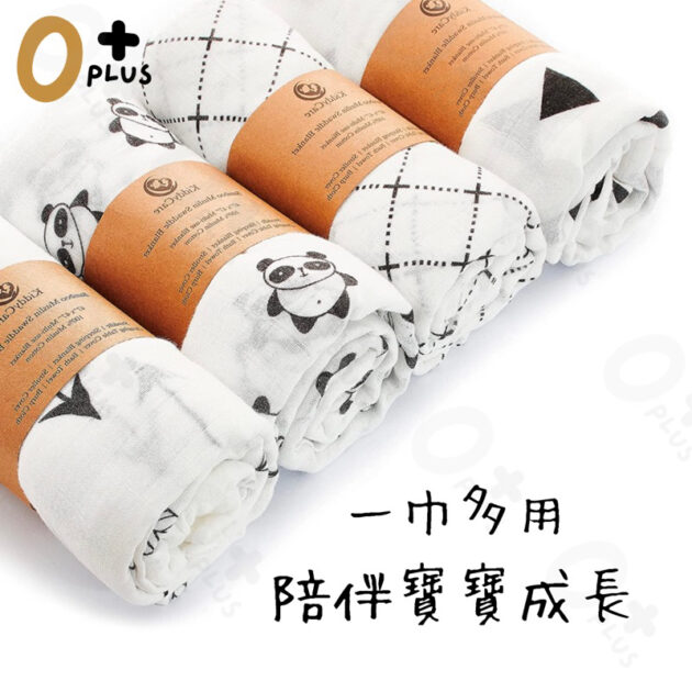 全棉紗布寶寶包巾 新生兒包巾：圖片 6