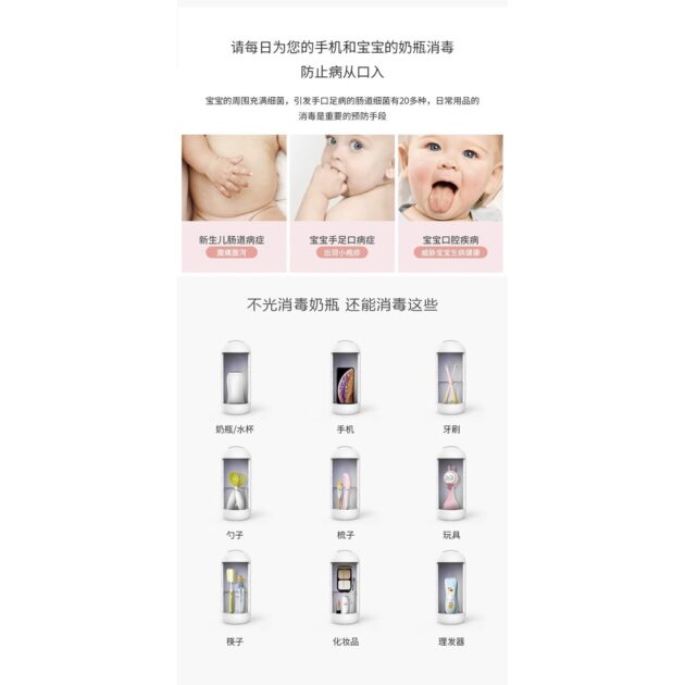 外出紫外線消毒器 便攜奶嘴消毒器：圖片 6