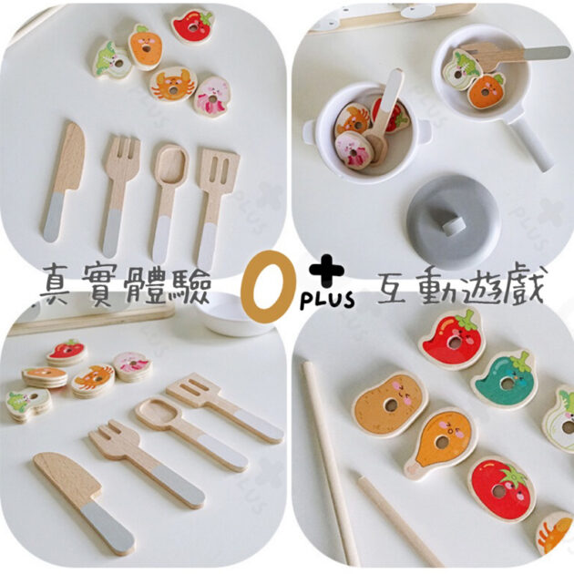 韓國木製BBQ烤肉玩具 木頭扮家家酒：圖片 6
