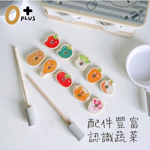 韓國木製BBQ烤肉玩具 木頭扮家家酒：圖片 7