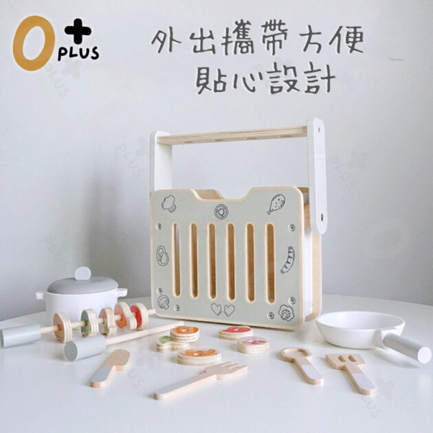 韓國木製BBQ烤肉玩具 木頭扮家家酒：圖片 8
