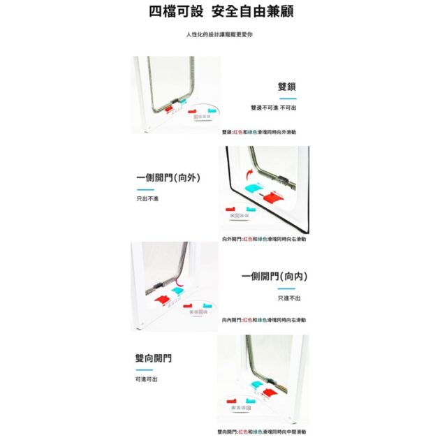 兒童安全門欄 寵物門欄 廚房樓梯圍欄：圖片 7