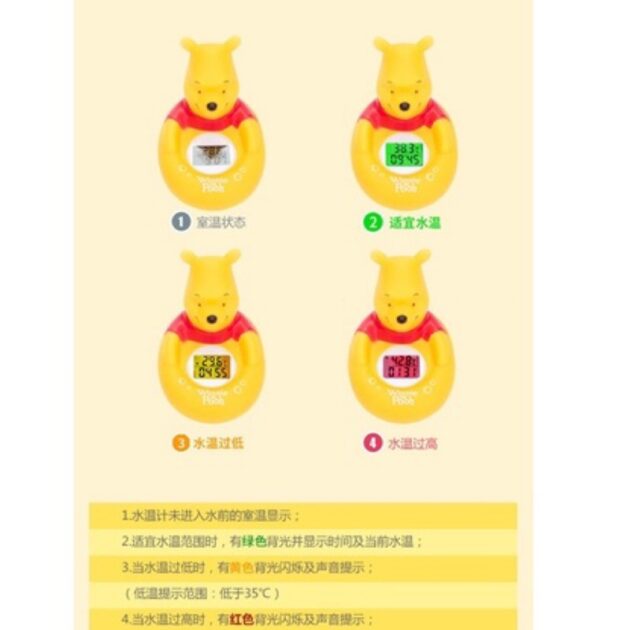 費雪迪士尼正版 兒童智能水溫計 寶寶洗澡計時控溫 - Image 6