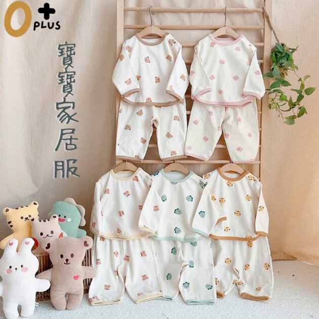 兒童兩件式睡衣 純棉家居服