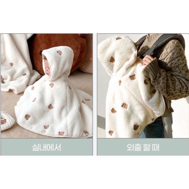 刺繡寶寶斗篷 兒童披風：圖片 5
