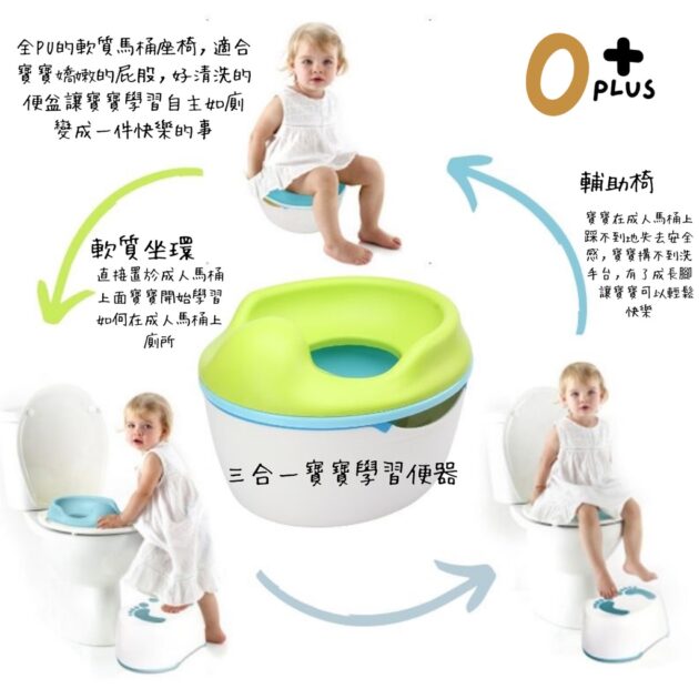 三合一兒童學便器 寶寶馬桶：圖片 2