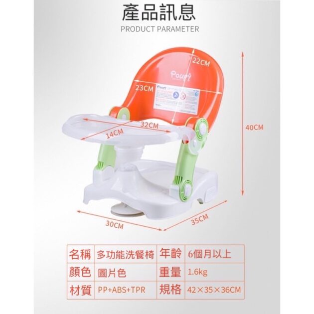 三合一多段式 洗頭洗澡椅 - Image 9