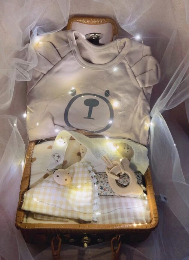 1 gift set客製新生兒禮盒 安撫巾禮盒：圖片 3