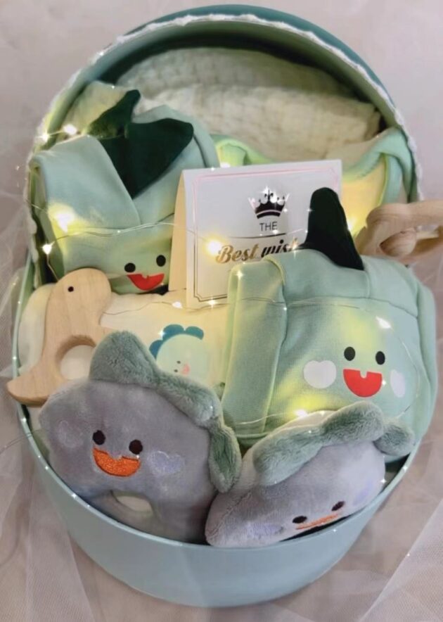 1 gift set客製新生兒禮盒 安撫巾禮盒：圖片 4